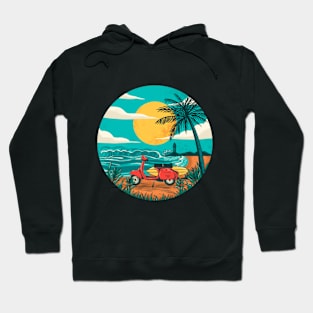 the beach Hoodie